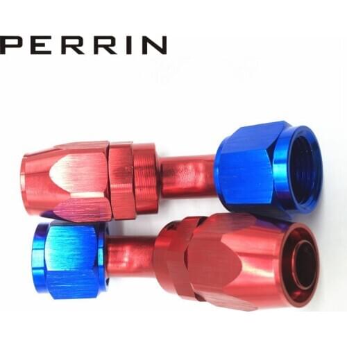 AN8-45 45 Degree Aluminum Oil Cooler Hose Fitting Swivel Hose End Fitting Adapter Oil Fuel Line