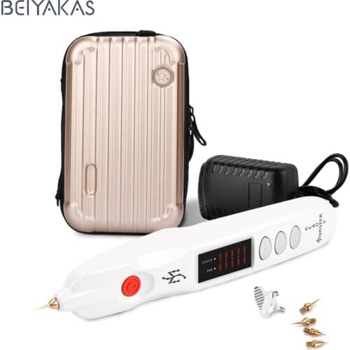 Electric plasma pen skin mole removal freckle machine facial wart label tattoo removal pen blackhead beauty care tool