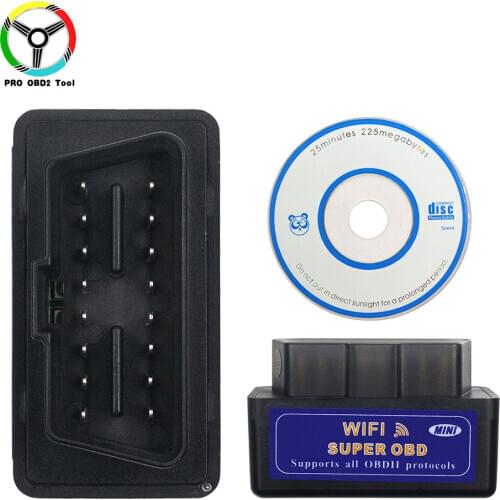 ELM327 V1.5 WiFi OBD2 ELM327 PIC18F25K80 Chip ELM 327 OBDII for Android/IOS/Windows/PC OBD Diagnostic Tools