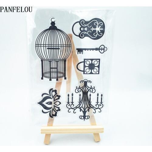 PANFELOU Classic furniture Transparent Clear Silicone Stamp/Seal DIY scrapbooking/photo album Decorative clear stamp sheets