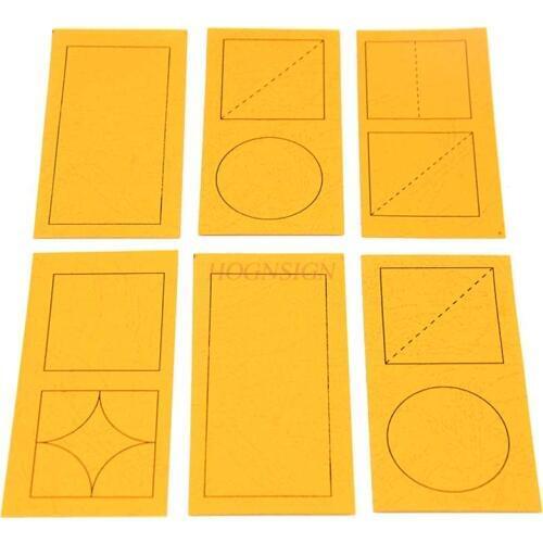 Graphic transformation operation materials primary school mathematics teaching aids science teaching instruments