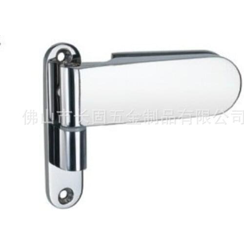 Stainless steel bathroom movable clamp glass door free hinge glass door hinge accessories