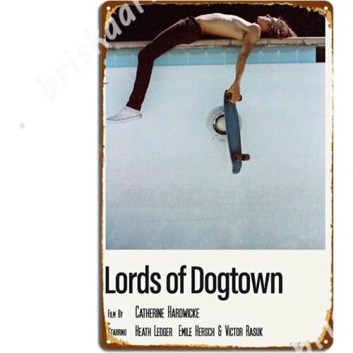 Lords Of Dogtown Metal Signs Party Plaques Cinema Garage Design Tin sign Posters