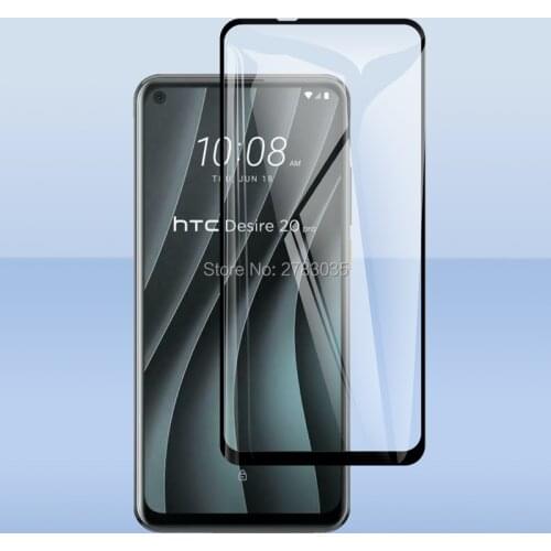 1-3 Pcs For HTC Desire 20 Pro (2q9j100) 9H Hardness 9D Full Cover Toughened Tempered Glass Film Screen Protector Protect Guard