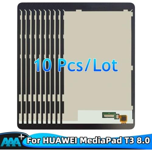 10Pcs For Huawei T3 8.0 MediaPad KOB-L09 KOB-W09 LCD Display with Touch Screen Digitizer Assembly
