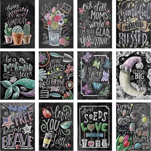 Diamond Painting 5D DIY Cross Stitch Colorful Food Fruit Full Square Round Drill Mosaic Embroidery Handmade Gift Home Decor