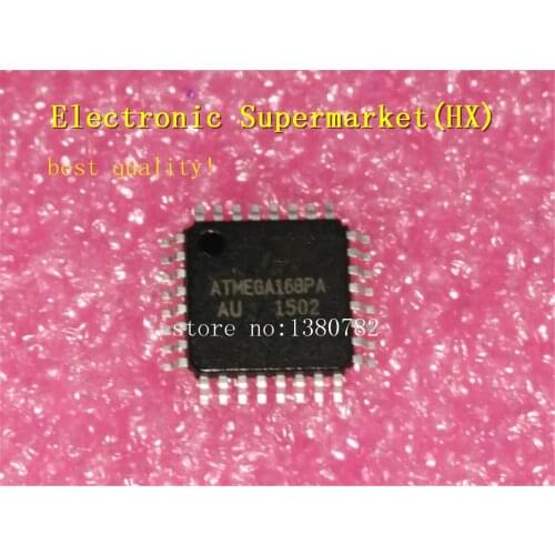 Free Shipping 10pcs/lots ATMEGA168PA-AU ATMEGA168PA QFP-32 New original IC In stock