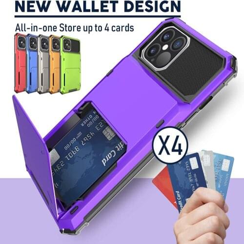 Wallet Card Hidden Credit Card Cover For iPhone 12 Pro Max Case iPhone 12 Pro Max Phone Case iPhone 12 12Pro Max Funda i phone12
