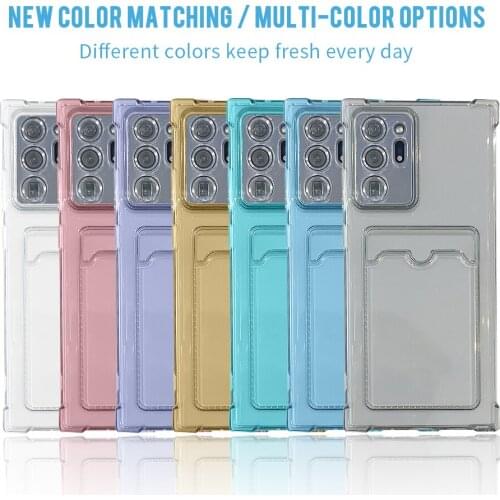 For Samsung Galaxy Note 20 Ultra 4G Or 5G Four Corners Anti-fall Cover Shell A52 A32 A22 A82 A72 A42 A12 A02 S21 S30 S20 FE Plus