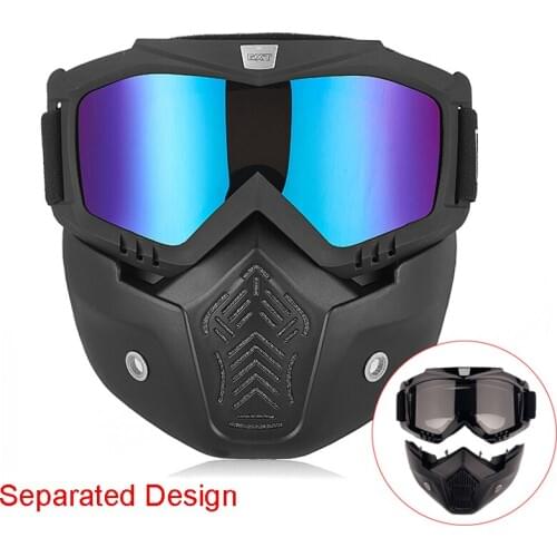 GXT Winter Wind proof Snowmobile Ski Goggles Motorcycle Face Mask sand dust proof off road Motocross Helmet Glasses protective