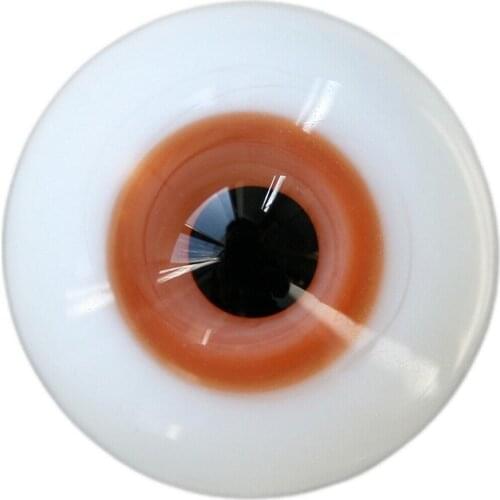 [wamami] 6mm 8mm 10mm 12mm 14mm 16mm 18mm 20mm 22mm 24mm Orange Glass Eyes Eyeball BJD Doll Dollfie Reborn Making Crafts