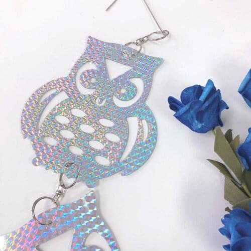 Control Scare Device Laser Anti Bird Scare Laser Reflective Owl Bird Garden Hanging Pendant Ornament Flash Birds Repel Device