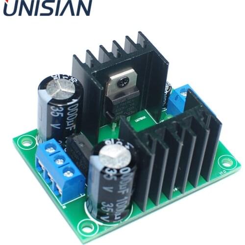 UNISIAN Power supply module 78xx 79xx Chips Output Dual DC 5V 9V 12V 15V three terminal regulator module DIY KIT