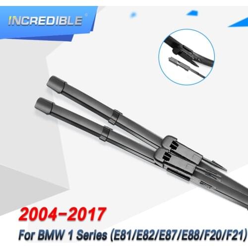 INCREDIBLE Wiper Blades for BMW 1 Series E81 E82 E87 E88 F20 F21 116i 118i 120i 125i 128i 130i 135i 135is* 116d 118d 120d 123d