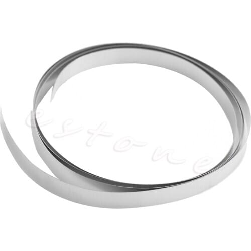 Ni Plated Nickel Strip Tape 1M 8mm x 0.15 For Li 18650 Battery Spot Welding Wholesale Dropshipping