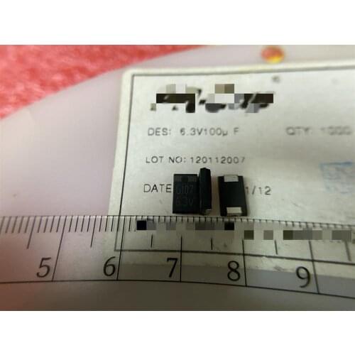 PA200V107M0J PA200V107 6.3V100UF 6.3V 100UF 0.06max 25.2ua PA-Cap Widely used in high frequency circuit