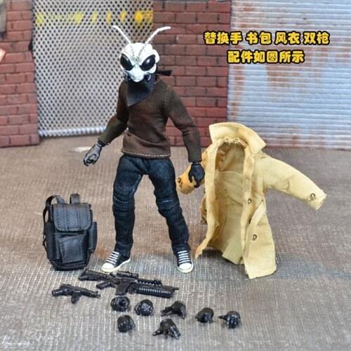 1/12 Killer Ant-Man Insect Head Movable Joints 6-Inch Movable Doll Model Figure