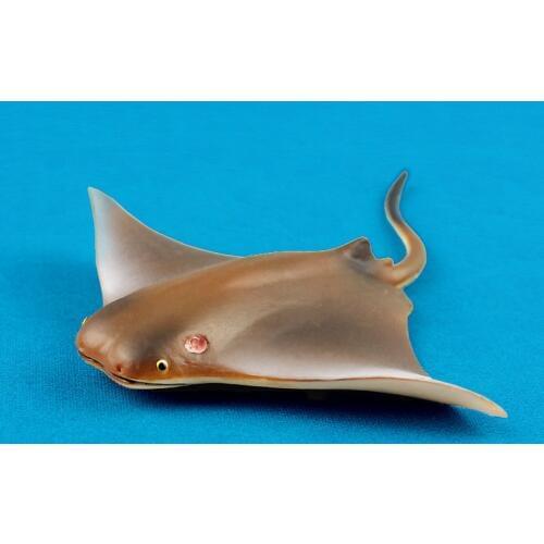 Solid PVC Sea Life Model Toys Underwater World Animals Figures Realistic Manta Rays Devil Fish Children Cognitive Toys Gifts