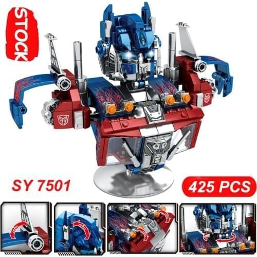 2020 Umblebee Optimus Prime Robot Lepining Ideas Transformersinglys 5 Building Blocks Lepinblocks Toys 21311 Voltron Creator SY