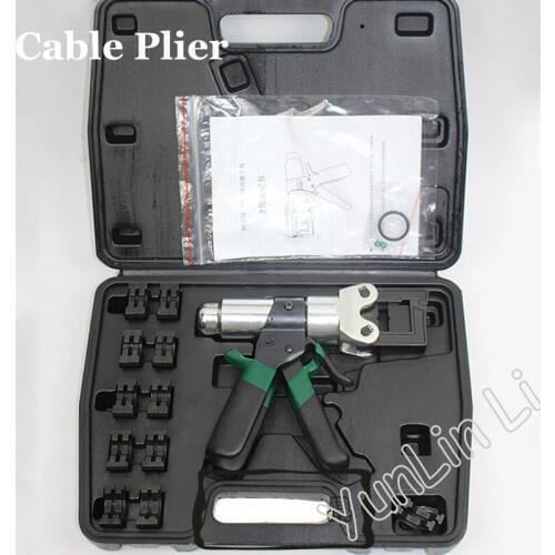 Manual Hydraulic Pressure Clamp Hydraulic Tools Mini Cable Clamp For Copper Wire 4-150 Square Meter