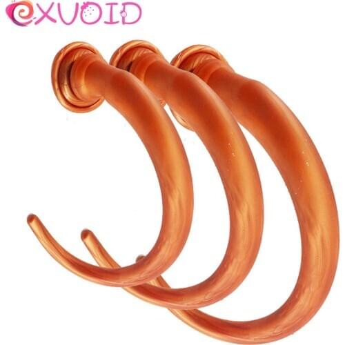 EXVOID 60CM Super Long Penis Anal Plug Adult Sex Toys For Men Prostate Massgaer Vagina Stimulator Dildo Butt Plug Anus Dilator