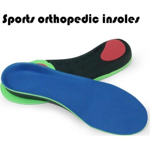 Sports Orthopedic Insoles For Shoes Flat Feet Arch Support X-o Leg Corrector Breathable Orthotic Insole Shoe Pad Cushion Eva