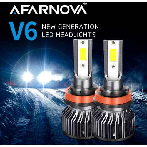 LED H7 Feu de Croisement Phares pour Voiture et Moto Automobile Led Ventile H11 Ampoules Auto de Rechange pour Lampes 6000K 12V