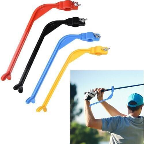 Golf Swing Training Aid Golf Straightener Trainer Swing Practice Beginner Posture Corrector For Golf Correct Wrist Training Tool
