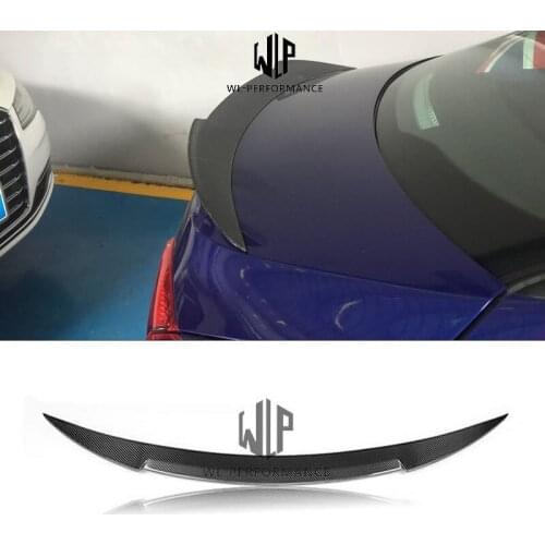 High Quality Carbon Fiber Trunk Rear Spoiler Wing For Maserati Quattroporte Car Body Kit 13-16