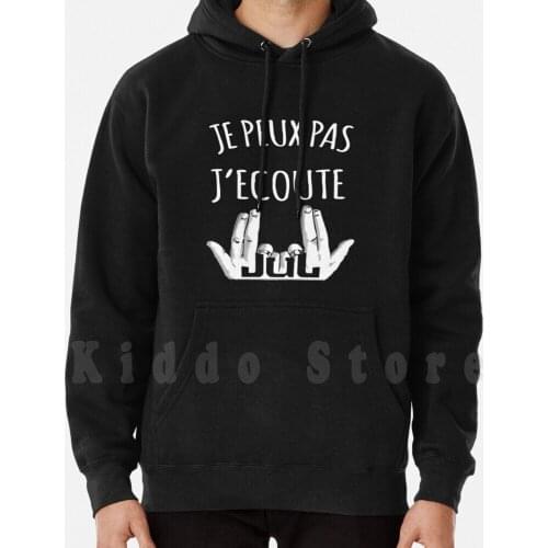 I Can'T , I'M Listening To Jul hoodies long sleeve Rap Marseille Om Hip Hop Jul Hip Hop Fashion Children Christmas