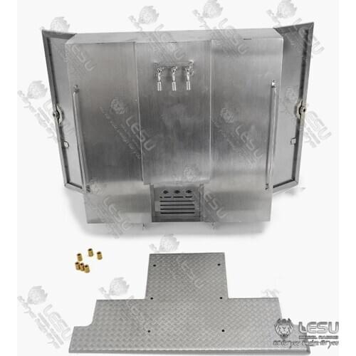 1/14 Rc Truck Mercedes-Benz Metal Simulation Toolbox Pedal Set Tamiya Tractor 3363 1851 Modified Part