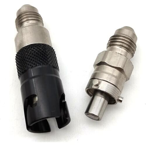 1X CNC Aluminum Alloy Quick Release Dry Brake Line Coupling Fitting Adapter AN3
