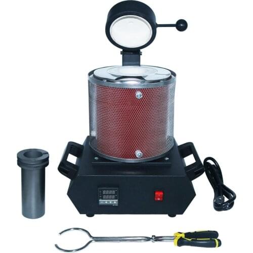 3KG Digital Gold Melting Furnace Machine Heating Capacity 2100W Casting Refining Precious Metal Gold silver Jewelry Casting Tool
