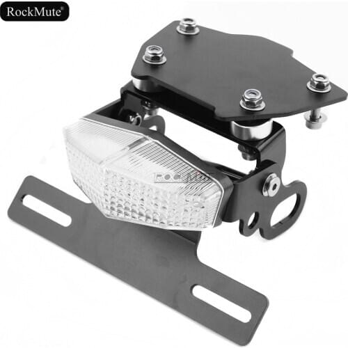 License Plate Bracket Holder Mount Fender Eliminator Tail Tidy With LED Light For HONDA NC700 2012-2013 NC750 S/X 2014-2015