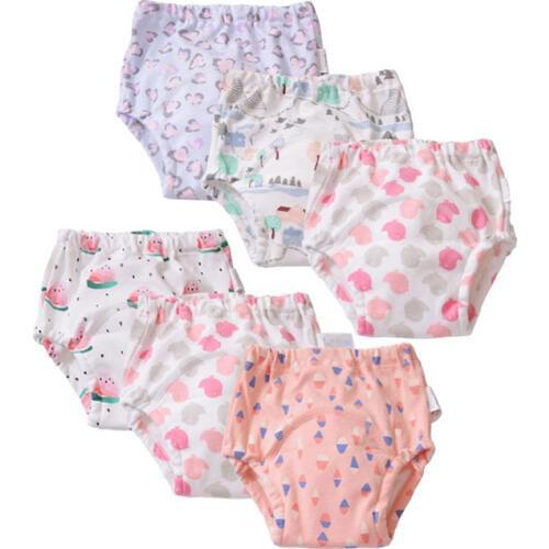 Babyfriend Baby Training Pants Kids Cloth Reusable Diaper Nappies Waterproof Panties Reusable Nappy Cover Washable Diapers 30pcs