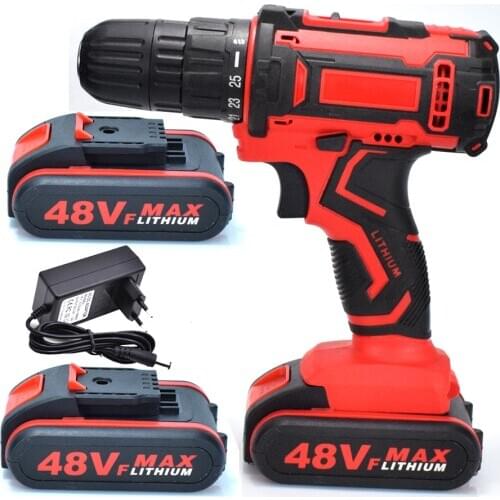 Electric Drill Cordless Rotary Tool Power Tools 21V Rechargeable Battery Home Professional Mini Screwdriver