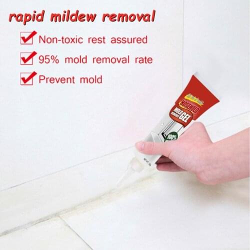 1pc Household Mold Remover Gel Mildew Cleaning Agent Remove Stains Removal Floor Wall Stains Cleaner Home Multifunctional Mold