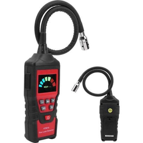 HT601A Portable LED Combustible Flammable Gas Detector Gas Leakage Tester Analyzer Air Pressure Sensor Natural Gas Detector