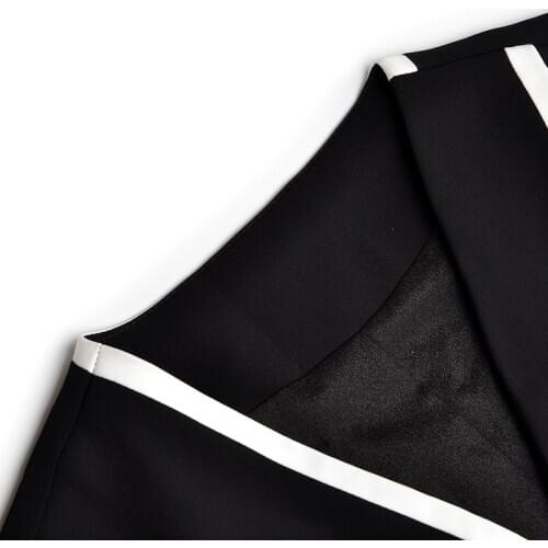 Elegant Short Sleeve New Fashion Women Jumpsuit Office Ladies Work Wear High Waist Playsuit Romper Female Long Trousers Clothes