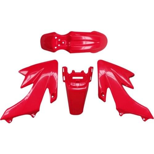 7Pcs/set Motorcycle Plastic Fairing Set Mото Accessories for Honda CRF XR 50 125cc SSR PRO Dirt Pit Bike Moto Accessories