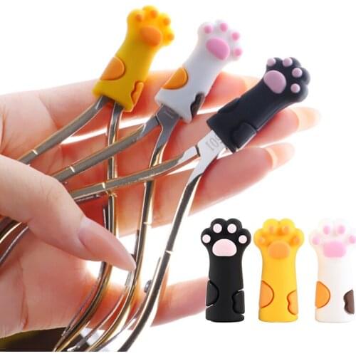 1Pcs Nipper Cover Protective Sleeve for Nail Cuticle Scissors Manicure Pedicure Tools Dead Skin Tweezers Cap
