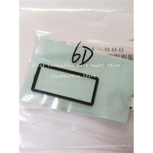 New Original Display Top Outer LCD Window Glass Cover For Canon FOR EOS 6D SLR Screen Protector Repair Part