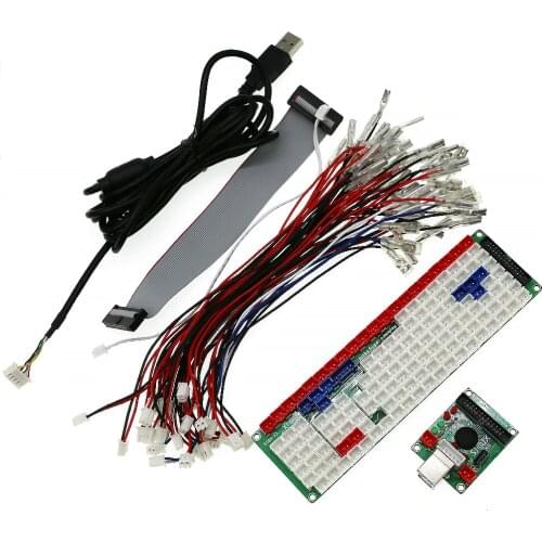 PC Computer Arcade Controller USB PCB Board Replace Keyboard Game Buttons Zero Delay Encoder For MAME DIY With Wire Cable