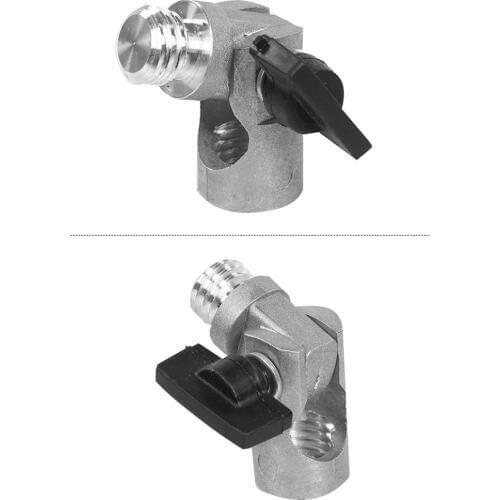 5/8'' Adjustment Bracket Rod Conversion Head for Laser Level 5/8 Inch Angle Tripod Rotary Laser Levels Dual Slope