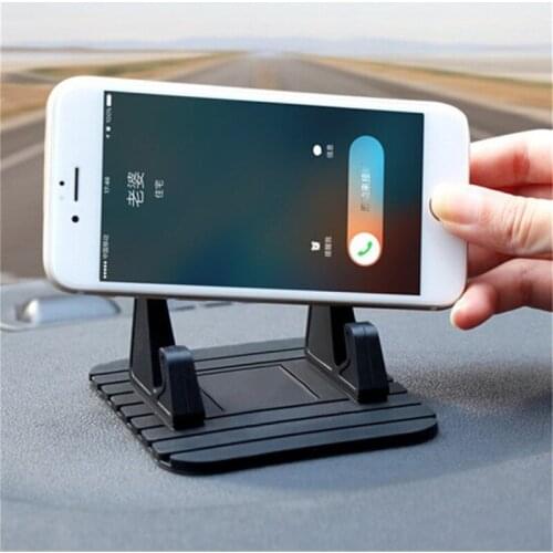 Silicone Phone Holder Car Dashboard Non-Slip Mat Pad Mount For iPhone Accesorios Stand Bracket For iPhone 12 11 6S Xiaomi Holder