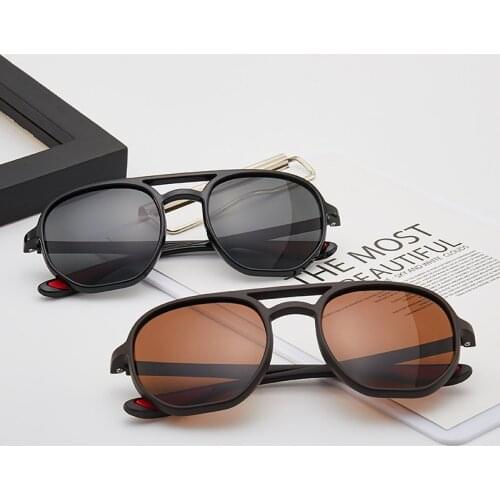 Simple Style Sunglasses Men Polarized Retro Sun Glasses Vintage Driving Glasses Shades For Men Mirror Eyewear Oculos masculino