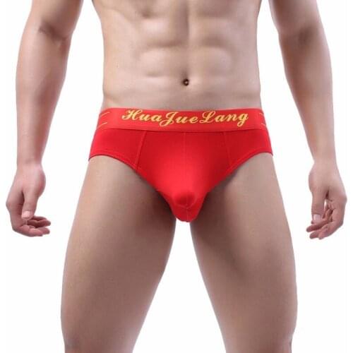 Mens Cotton Briefs Underpants Sexy Mens Underwear Comfortable Mens Panties Big Pouch Low Rise Homme Sexy Lingerie Briefs Cotton
