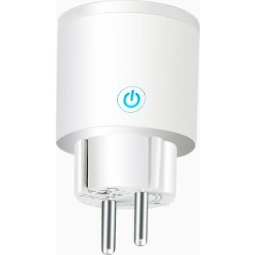 SMATRUL Tuya WiFi EU Smart Plug 16A Adapter Wireless Remote Voice Control Power Monitor Timer Socket for Google Home Alexa