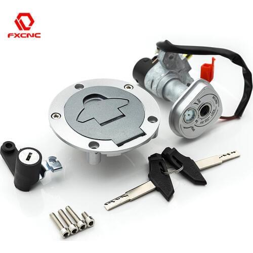 12V Motorcycle Ignition Switch Lock Fuel Tank Gas Cap Keys Seat Lock Set For Yamaha YZF R15 MT15 MT-15 2015-2016