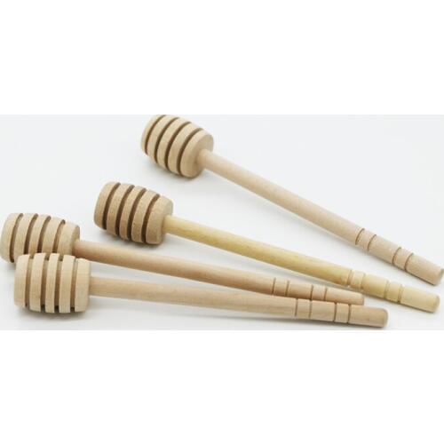 2000 pcs Honey Dipper 15 cm stirrer Wooden Honey Dippers Wedding Favors Mixing Stick Dipper For Honey Jar